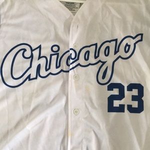 Baseball Chicago MJ 23 style Tee Size L